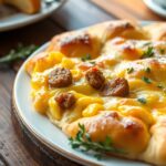 sausage and egg casserole crescent rolls